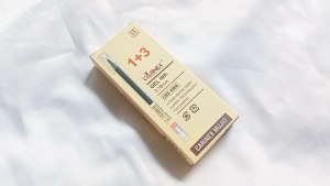 Gel Pen Carinex Mujio CNX-8808 Tinta Hitam 0.38mm 1 Pack Isi 12 Pcs