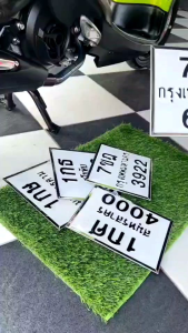 กรอบป้ายสเตนเลส ของyamahaทุกรุ่นมีรูใส่แคปซูลยกเว้น xmax300 ฟิน แกรนด์