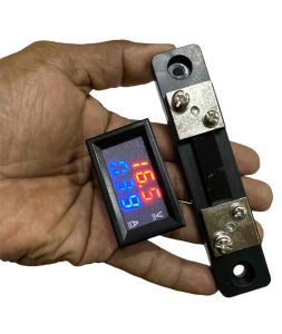 ตัวต้านทาน Shunt Resistor Fl - 2 100A 75mV / 50A 75mV  (R Shunt) สำหรับแอมป์มิเตอร์  DC Current Shunt Resistor Panel Digital Amp Mete 1 อัน