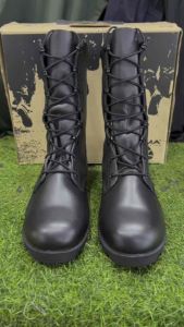 รองเท้าคอมแบท Ranger Rosearh เกรดราชการ✅️ Combat  ✅️คอมแยท หนังวัวแท้ ✅️ขัดเงา ✅️ทนทาน ✅️เย็บพื้น ✅️ความสูง 10 นิ้ว Size:6/7/8/9
