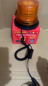 Lampu Strobo Kojek Besar Truk LED Blitz Flash 12-24 Volt Mobil Universal Putih Kuning Biru