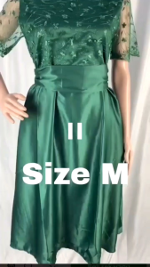 Dress wanita remaja kekinian bahan saten velvet Iriana