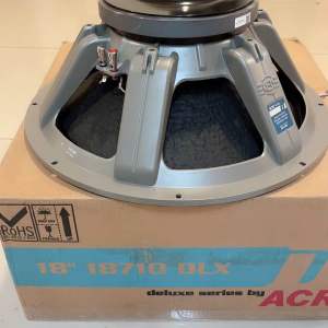 ACR Component Speaker 18in 18710 DLX Deluxe Series