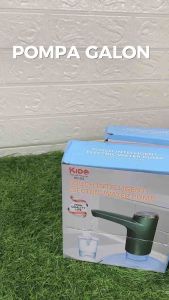 Pompa Galon Elektrik 600ml MD03 Portable Dispenser Air Minum Wireless Water Pump with Base USB Rechargeable