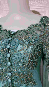 Atasan Kebaya Pesta & Kebaya Wisuda Kerah Sabrina