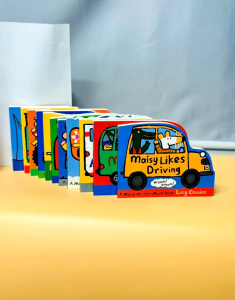 【SG STOCK】 Maisys Transportation Series board book Train/Boat/Plane/Tractor/Digger