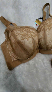 Bra set kawat busa tipis cup C to D jumbo bra penekan lemak kait 4 art 3823