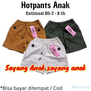 Celana pendek anak perempuan hotpants anak