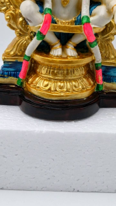 Ayyappa Marble dust Statue 22 cm / home decoration / house warming / gift / ayypan silai