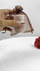 ร้านคุณบอย ถุงไหมแก้ว ถุงผ้าแก้ว ขนาด 9x12ซม [แพค 10 ใบ] ถุงผ้าไหมแก้ว ถุงใส่ของชำร่วย ถุงใส่พระเครื่อง