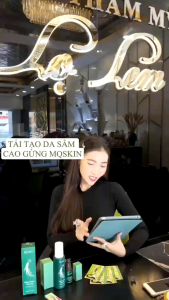 TÁI TẠO DA SÂM CAU RỪNG MQSKIN( Tặng Serum Phục Hồi) Hỗ Trợ Mụn Nám Tàn Nhang