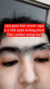 CUTE SO CUTE HAIR SERUM melebat rambut misai dan kening