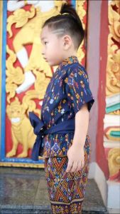 ชุดไทยเด็กผู้ชาย 🌈หล่อมาก🌈มาใหม่ ชุดโจมกระเบนเด็ก