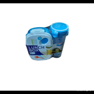 LUNCH BOX SET PLUS BOTOL MINUM HOMIO KD 9565 KAPASITAS BPA FREE
