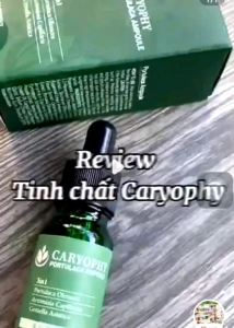 [CHÍNH HÃNG HIDDEN TAG ] [HCM] Tinh Chất Ngăn Ngừa Mụn Làm Mờ Thâm Caryophy Portulaca Ampoule 10ml