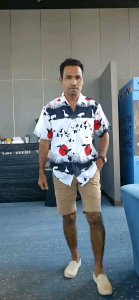 View Vi Shop นกพระอาทิตย์ เสื้อเชิ้ตวินเทจ ผ้าไหมอิตาลีใส่สบายไม่ต้องรีด เสื้อเชิ้ตแขนสั้น