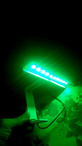 lampu led aquarium mini 5v pink ungu 6mata