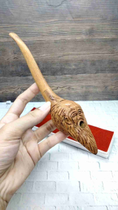 once padutan kayu kelor emas ukir pak jenggot C34