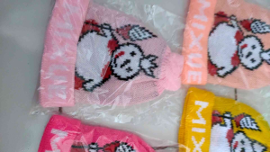 Kupluk Pompom Anak Jambul Mixue: Topi Bayi Nyaman & Stylish