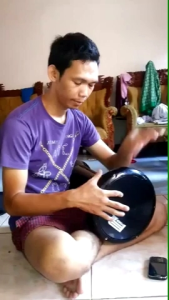 Darbuka Motif 8 Inch Fulset: Alat Musik Tradisional untuk Pemula