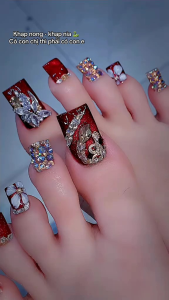 charm rắn đính móng tay mẫu charm mới 2025