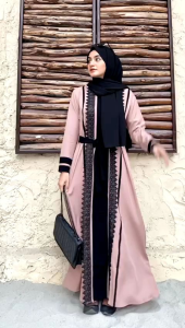 ABAYA SHAHIA M-XL // Mieux Dress Longdress Maxi Jumbo Busui Shakila Mix Jetblack Premium