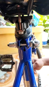 GHAZALI Jok Sepeda Quick Release Klem Baut Outdoor Aluminium Alloy Ringan Tahan Karat