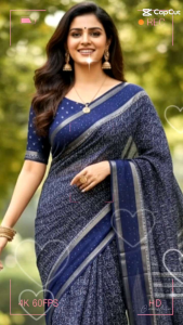(ReadyStock) Readymade Sarees fully stitched and Unstitch Blouse Material