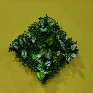 Daun Bunga Plastik Sintetis Unik Cantik untuk Hiasan Dinding Pagar dan Partisi