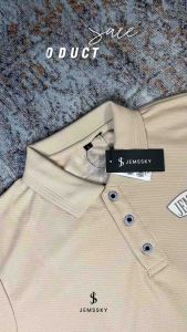 Jemssky - Polo Shirt polos Terkeren T-Shirt Baju Santai Baju Kerja Baju Kerah Brand Quality Jems Original