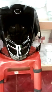 COVER TAMENG DEPAN YAMAHA MIO SPORTY WARNA HITAM