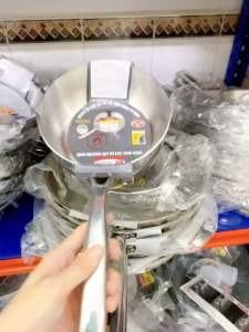 Chảo inox 304 ba lớp nguyên khối Ticook chảo sâu lòng inox 304