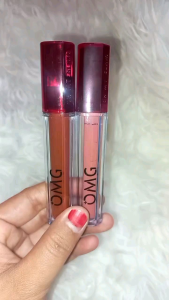 《Blueberry》OMG BUNDLE OMBRE GLOSSY LIP 12 SCARLET + 22 CRUSHED + VINYL TAHAN LAMA DAN RINGAN