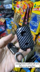 Casing Remote Kunci Carbon All New Brio RS 2024 smartkey