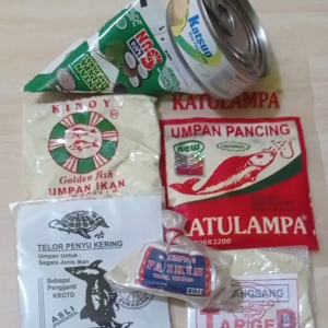 umpan putih mancing ikan mas paket kumplit siap pakai