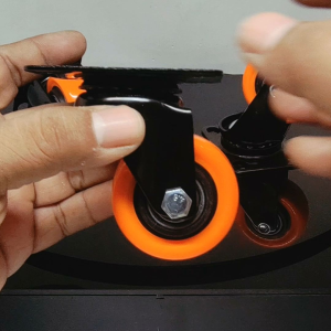 Roda Caster Hidup 2 Inci Plat Tebal Tanpa Rem Roda Etalase ( 4 PCS )