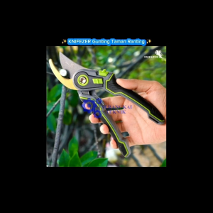 KNIFEZER Gunting Taman Ranting Pruning Shear Scissors 20mm - 1025 - Silver