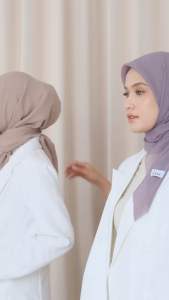 KENAN - Segiempat Shafira plaiin lasercut matt pollycotton