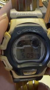 Đồng hồ nam hiệu CA$IO GSHOCKsize 49mmbản plastic kết hợp thépmáy 1683 DW-004dây đeo plastic khóa zin chuẩn hãng5 cốt chỉnh chức năng báo thứcchronographđèn sáng…siêu chống nước 20Barhình thức sản phẩm có xước và mòn nhẹ