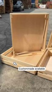 Kotak kayu berbilang saiz tersedia kotak penyimpanan kotak sayur kotak buah-buahan / Wooden crate box multi size available storage box vegetable box
