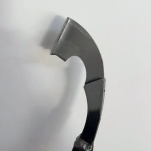 มีดกรีดยางสามห่วง คอเว้า เหล็กกล้าสวีเดน ร่อง65องศา