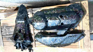 Spakbor Belakang & Tutup Filter & CVT Aerox New Karbon