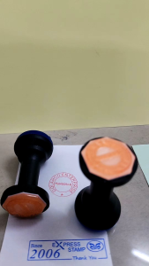 1 JAM SIAP !! COP BULAT NORMAL RUBBER STAMP - Cop Syarikat Cop Sekolah Cop Pejabat Fast Shipping