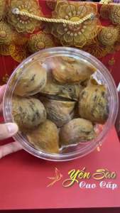[loại 1tặng kèm thố chưng yến ]50gtổ yến thô vàng cam_yến sào nha trang
