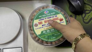 ( Hộp 500g ) Hạt điều rang muối A180 Bình Phước - ĐẠI MINH PHÚC