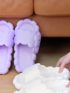 Sandal Wanita Bentuk Awan / Sandal Rumah Bahan Eva / Sandal Selop Motif Awan / Sandal Cloud