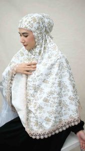 Bergo Hijab Instan Katun Foil Premium Mewah Adem