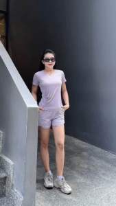 Bộ đồ đùi tập gymchạy bộ cầu lông túi khóa