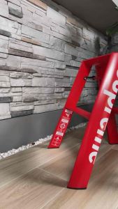 [ 💥 ส่งฟรี  3850.-] พรีออเดอร์ 📦 บันได Supreme Lucano Step Ladderโคตร hype! พกติดบ้านไว้เท่ๆ เปลี่ยนมุมถ่ายรูปให้ดูเท่ ชิคๆ บันไดอลูมิเนียม อย่างหนา