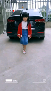 Chân váy jeans dáng xuông bé gái sz 18-40kg chân váy bò dáng dài qua gối cho bé gái